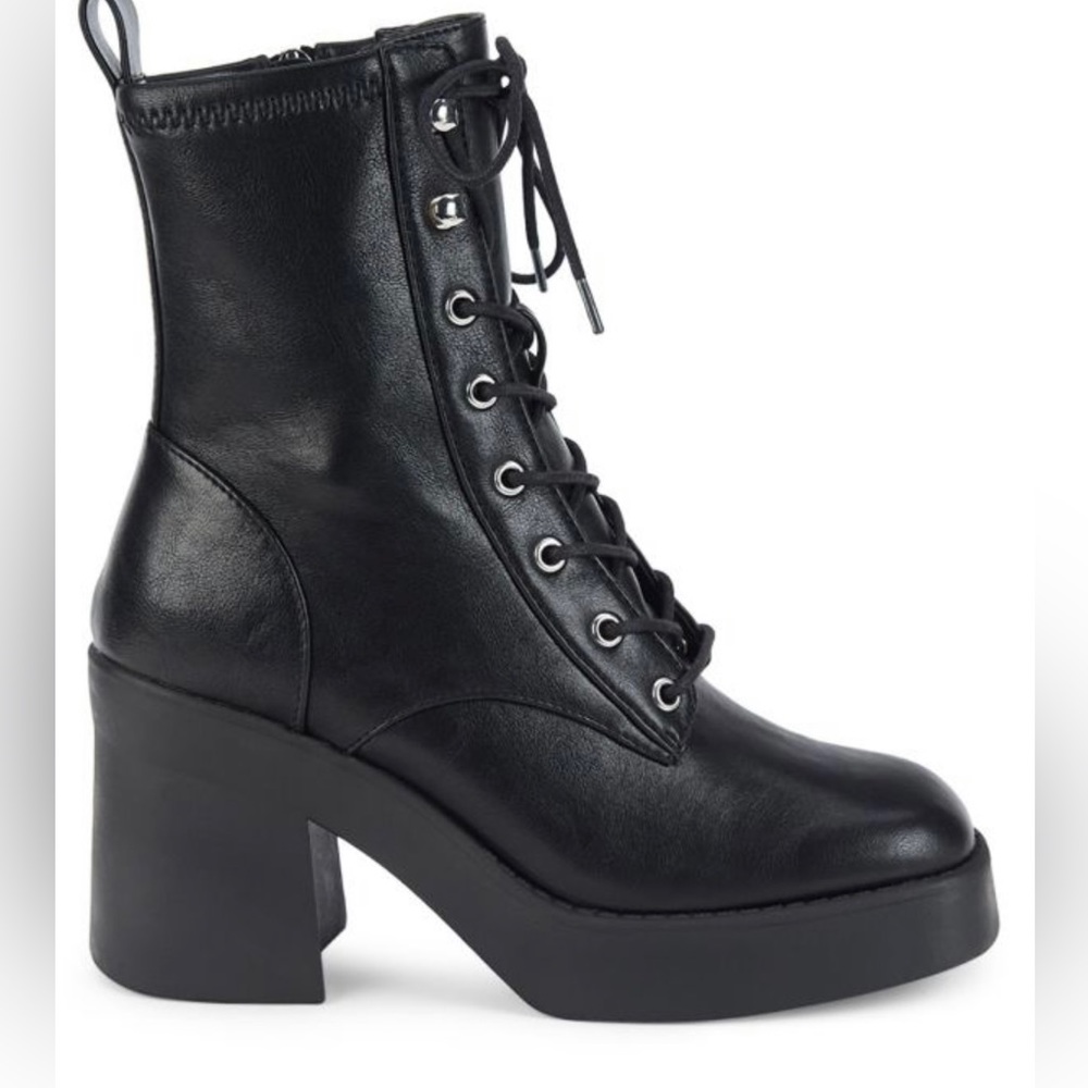Steve Madden Bravry Block Heel combat boots